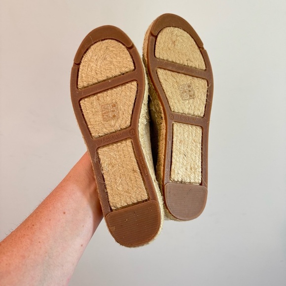NWOT J Crew Canvas Colorblock Cap Toe Slip On Espadrilles Size 7.5 - Picture 3 of 6